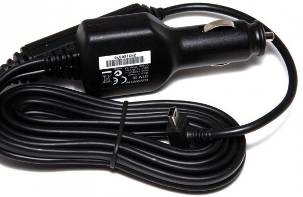 Garmin GTM26 Traffic Receiver TMC, dugkerl, szivargyjt tlt