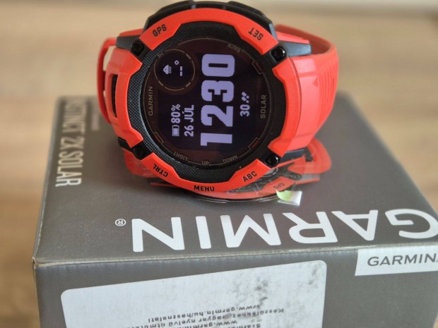 Garmin Instinct 2X Solar Flame Red elad