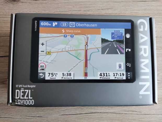 Garmin LGV1000 GPS kamionos buszos navigci