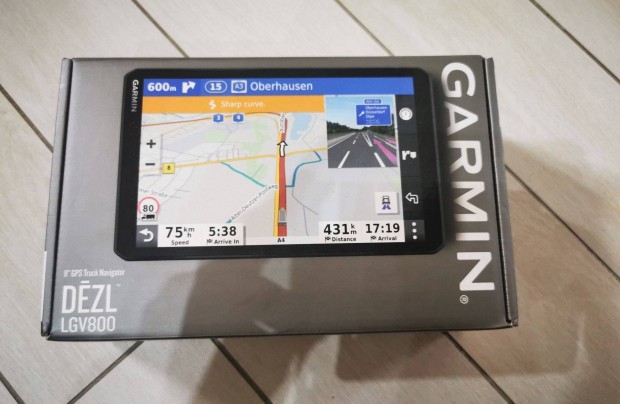 Garmin LGV 800 kamionos navigci