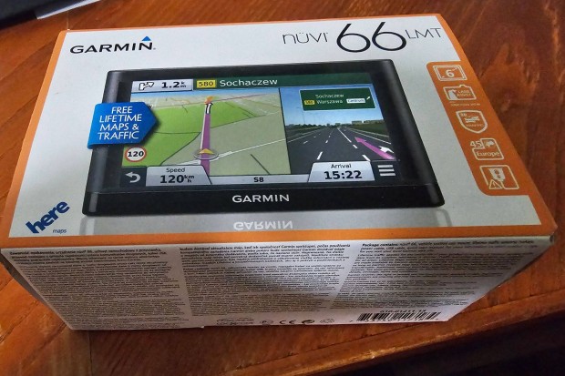 Garmin Nüvi 66LMT Navigáció 6" kijelzővel 2025 EU