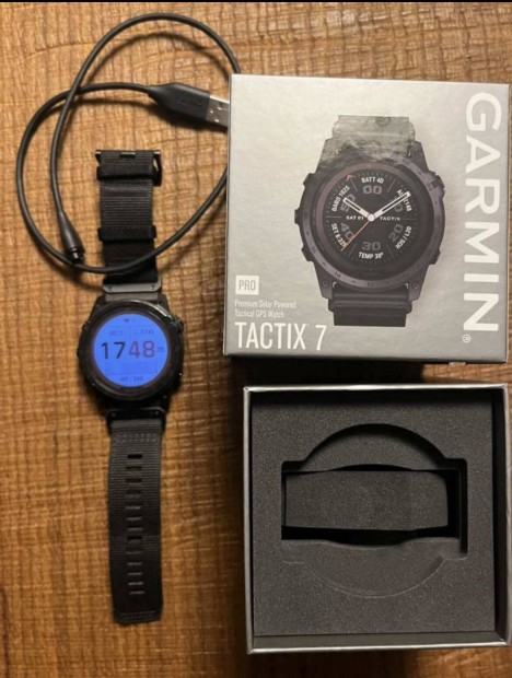 Garmin Tactix 7 Pro Solar Sapphire garancilis elad.