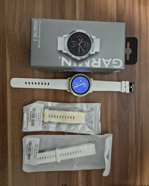 Garmin Vivoactive 3 sport okosra eredeti dobozval, tartozkaival