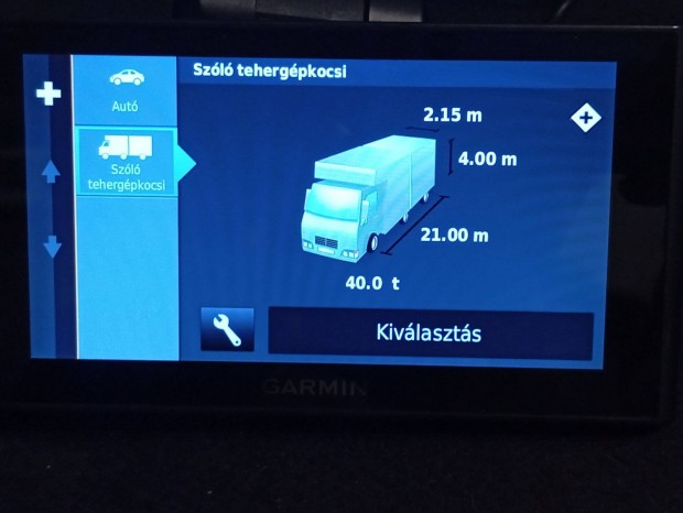 Garmin dezlcam LMT-HD Kamionos Buszos navigci