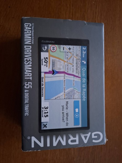 Garmin drivesmart 55 navigci, gps jszer