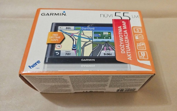 Garmin nüvi 55LM GPS navigáció - új!