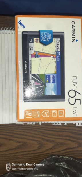 Garmin nuvi 65 LMT.