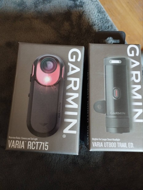 Garmin varia rct715,varia ut800 trail Ed okos lámpa szett+radar