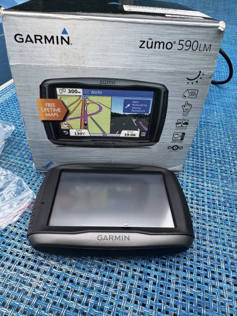 Garmin zümo 590 navigáció