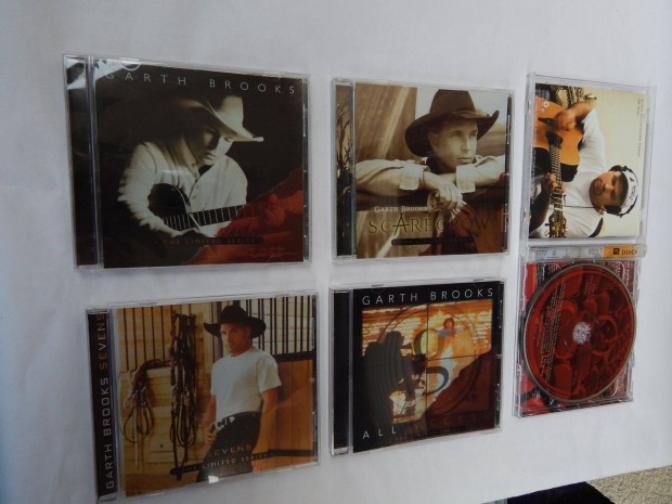 Garth Brooks - The Limited Series Audi CD/DVD Boxset 6 Darab Eredeti