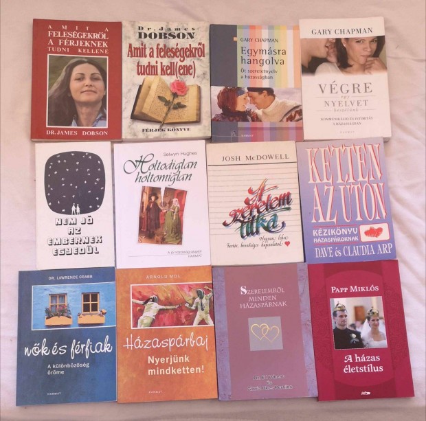 Gary Chapman, Papp Miklós, házasság témájú könyvek könyvek