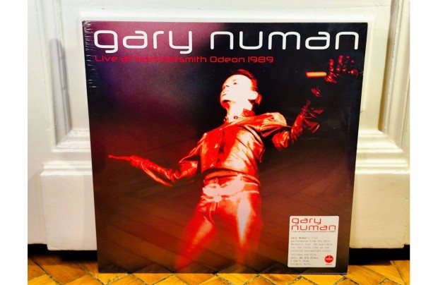 Gary Numan Live at Hammersmith Odeon 1989 LP Red