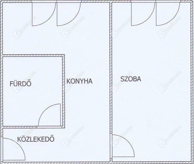 Garzonlakás eladó, életjáradékkal.