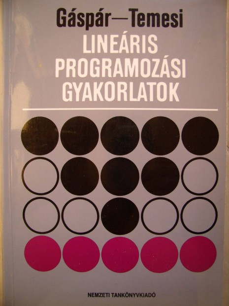 Gspr-Temesi: Lineris Programozsi Gyakorlatok