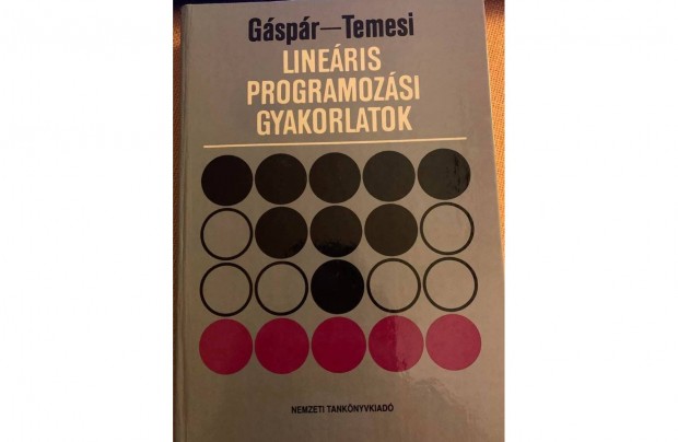 Gspr-Temesi - Lineris programozsi gyakorlatok