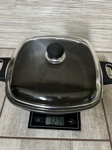 Gastrolux Biotan szgletes edny lbos veg fedvel