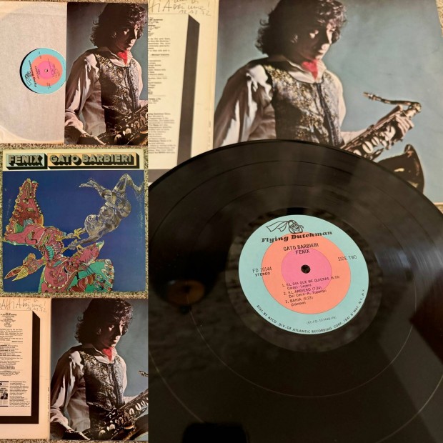 Gato Barbieri latin jazz vinyl bakelit lemez