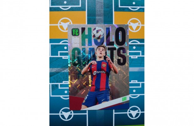 Gavi Holo Giant Panini Top Class 2024 focis krtya