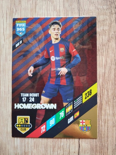 Gavi (Barcelona) FIFA 365 2024 Homegrown Hero focis krtya