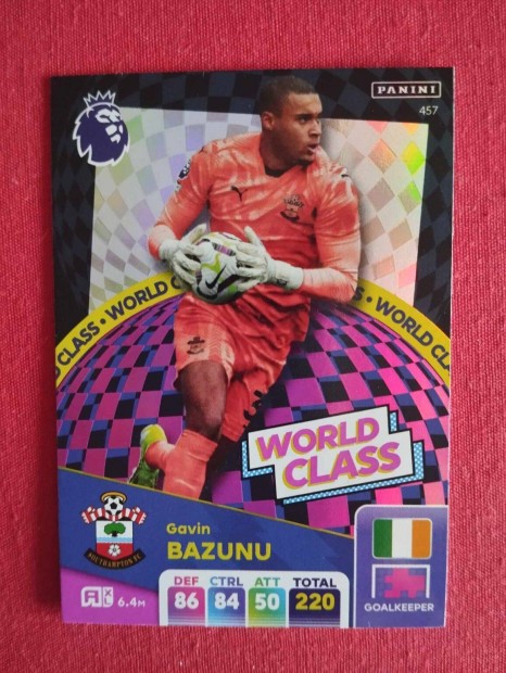 Gavin Bazunu Southampton Premier League 2025 World Class focis krtya