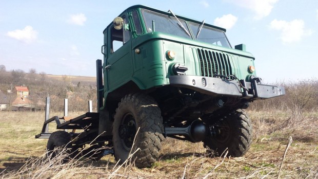 Gaz66 Gaz 66 4x4 V8 benzin csörlővel teherautó Gaz-66 rönkszállító