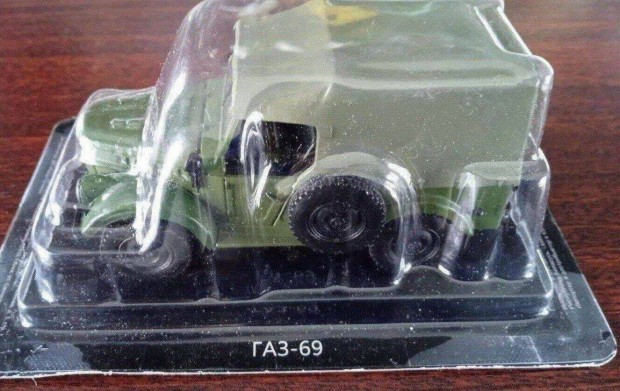 Gaz 69 kisauto modell 1/43 Elad