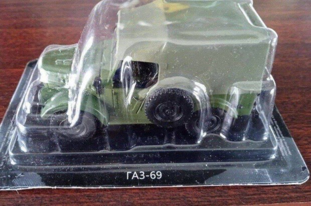 Gaz 69 kisauto modell 1/43 Elad