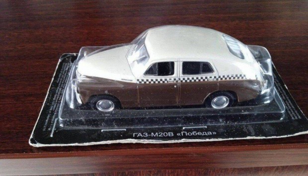 Gaz M20 (Pobeda) Taxi kisauto modell 1/43 Elad