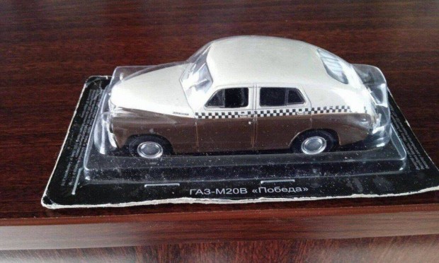 Gaz M20 (Pobeda) Taxi kisauto modell 1/43 Elad