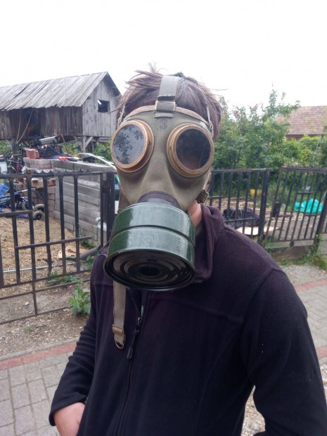 Gáz álarc maszk katonai vegyvédelmi szűrő álarc