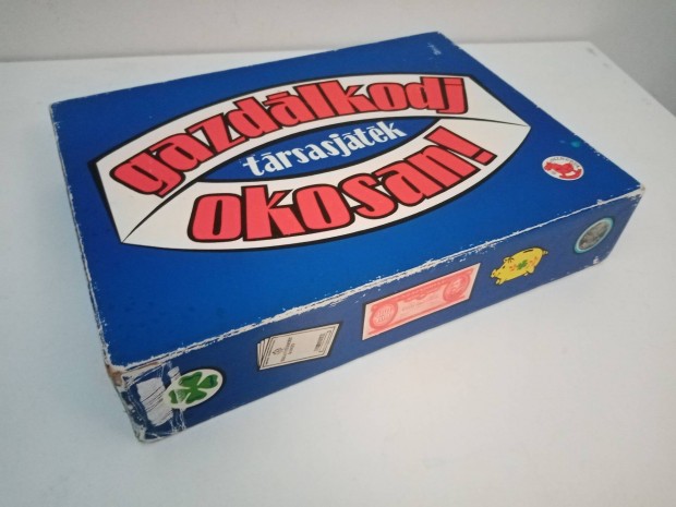 Gazdálkodj okosan! retro társasjáték, 80-as évek
