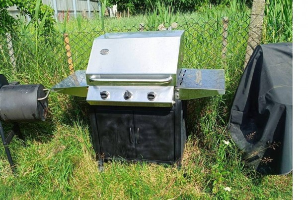 Gázos grillkocsi jó állapotban eladó