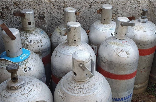 Gzpalackok eladk a Dunakanyarban 11,5kg
