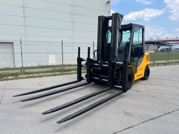 Gázüzemű targonca Jungheinrich TFG S50s 5 t teherbírás 5.2 m emelés