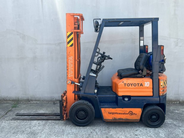 Gázüzemű targonca Toyota 5FG10 1 t teherbírás 3.3 m emelés oldalmozgat