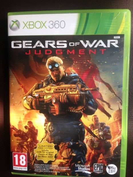 Gear OF WAR Judgment "xbox360-one-series jtk elad-csere