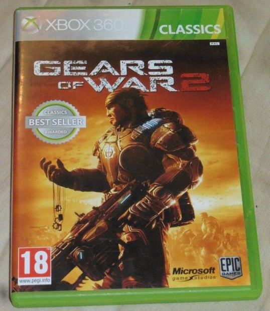 Gears Of War 2. Magyarul Gyri Xbox 360, Xbox ONE, Series X Jtk akr