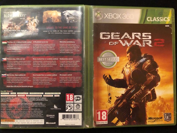 Gears Of War 2. (magyar nyelv) Xbox 360 | Xbox ONE | Series X jtk