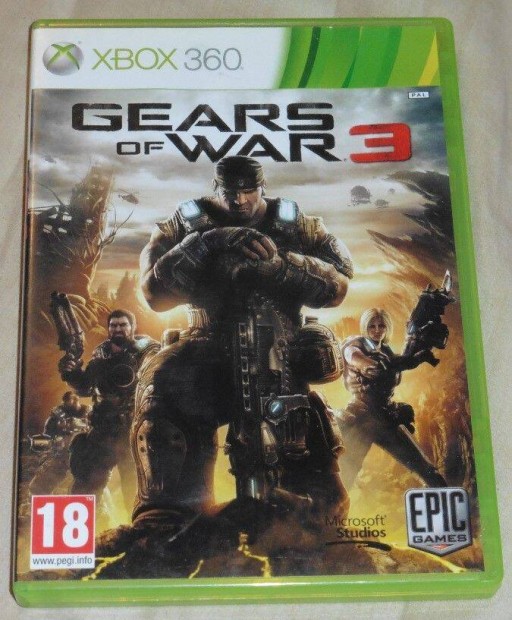 Gears Of War 3. Magyarul Gyri Xbox 360, Xbox ONE, Series X Jtk Akr