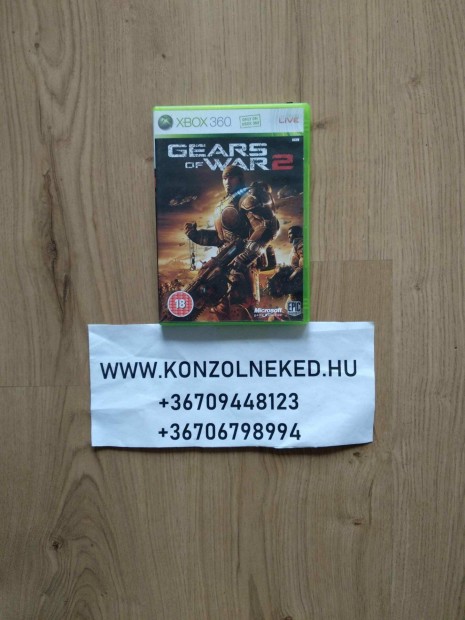 Gears of War 2 Xbox One Kompatibilis eredeti Xbox 360 jtk