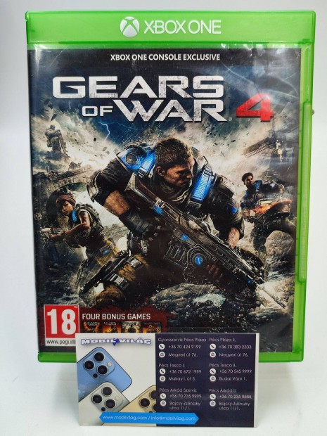 Gears of War 4 Xbox One Garancival #konzl0234