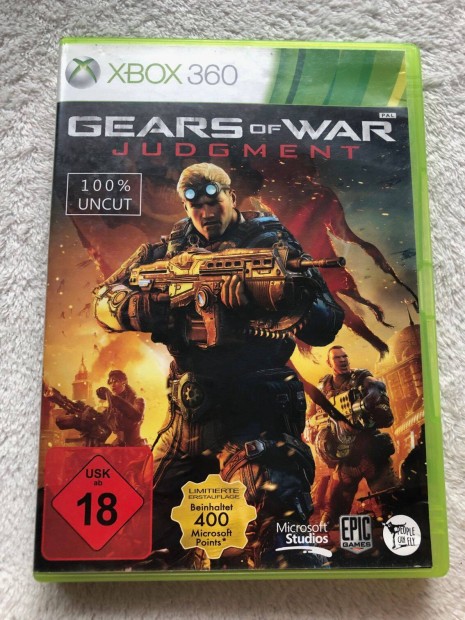 Gears of War Judgment Xbox 360 jtk