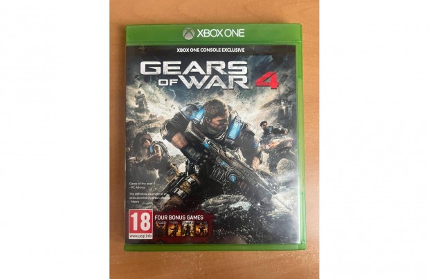 Gears of war 4 xbox one-ra elad!