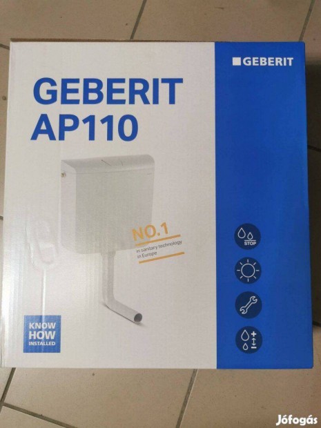 Geberit AP 110 komplett wc tartly
