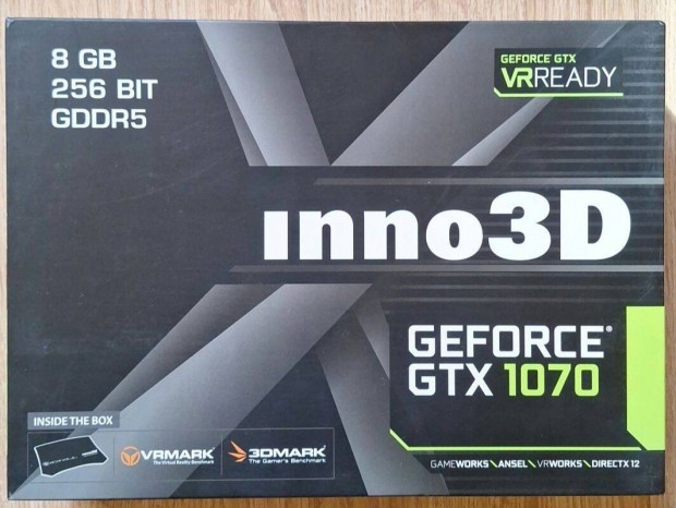 Geforce Gtx1070 8GB elad