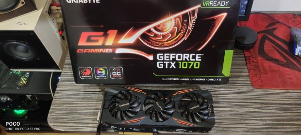 Geforce Gtx 1070 OC G1 Gaming DDR5 8GB