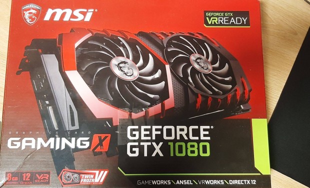 Geforce Gtx 1080 Gaming X 8G