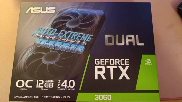 Geforce Rtx 3060 12GB videkrtya