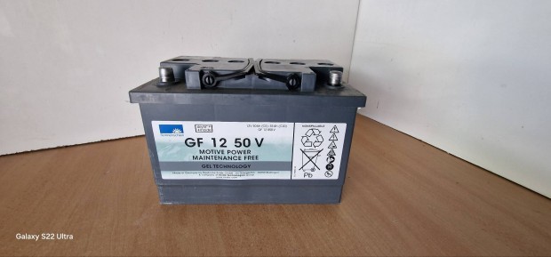 Gél vontatási akkumulátor 12V 55Ah Sonnenschein GF12 50V