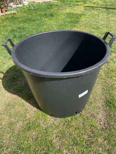Geli füles növénykonténer / virágtartó dézsa - 110L / 65cm